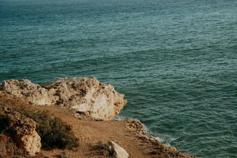 Scenic coastal view of eroded cliffs in Torredembarra, Spain. - Photo by Tony Rojas on Pexels