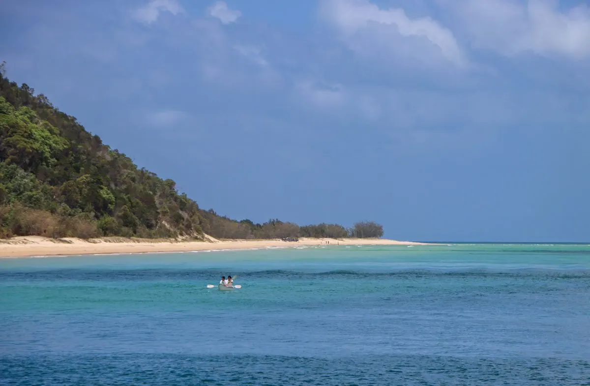 Stunning beach view with turquoise waters in Queensland, Australia. - Photo by Marie-Claude…